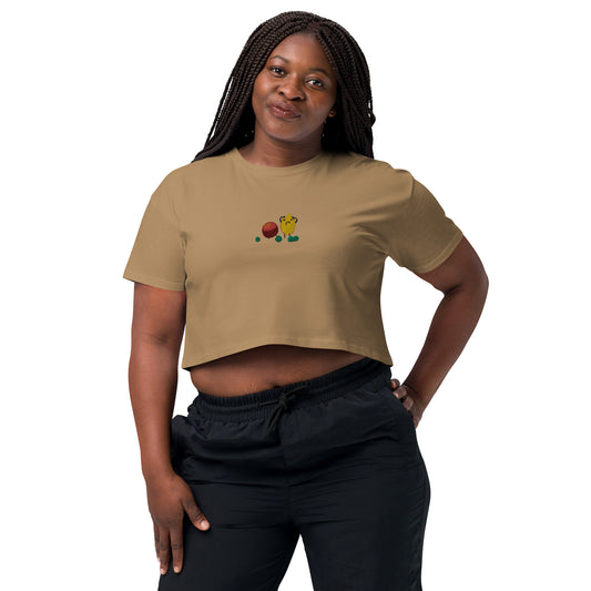 Fruity women’s crop top